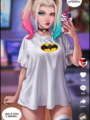 Harley Quinn tries to ruin NNN! Hentai pt-br 02