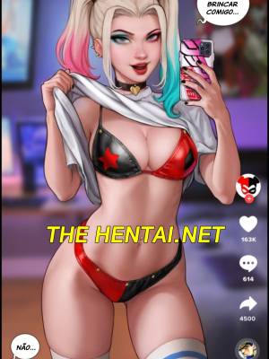 Harley Quinn tries to ruin NNN! Hentai pt-br 04