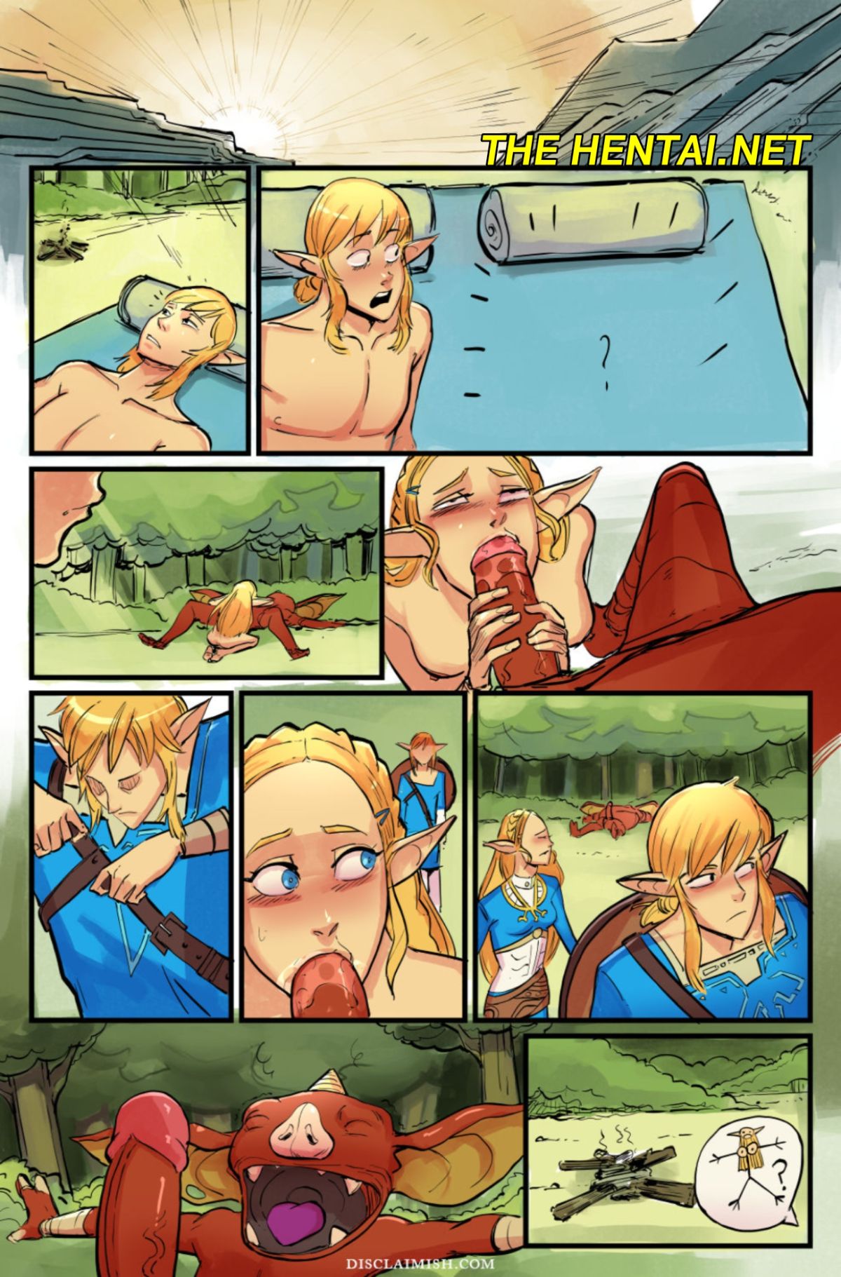 Zelda: Breath of Bokoblin Cock Hentai pt-br 10