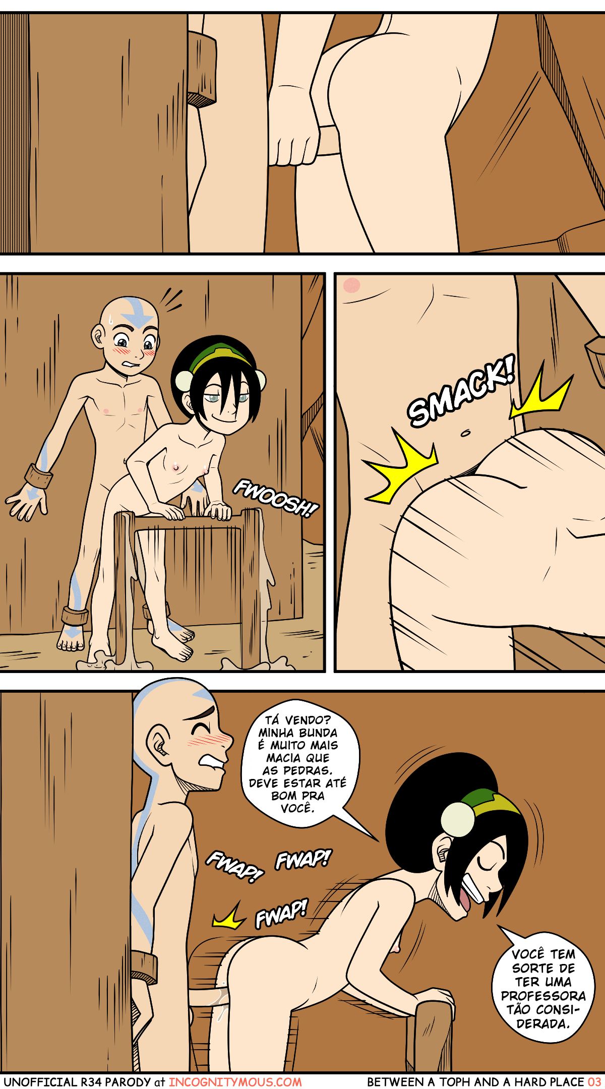 Between A Toph And A Hard Place Hentai pt-br 03