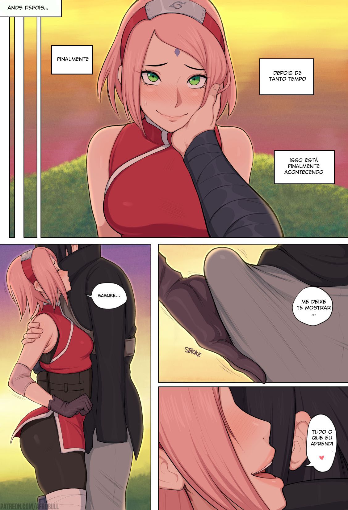 Tsunade Teaches Sakura A Hard Lesson Hentai pt-br 16