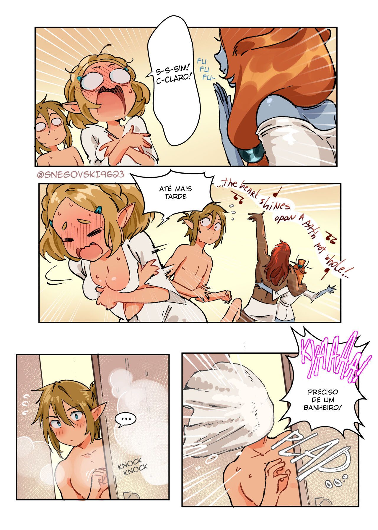 Zelda’s Double Date Hentai pt-br 16