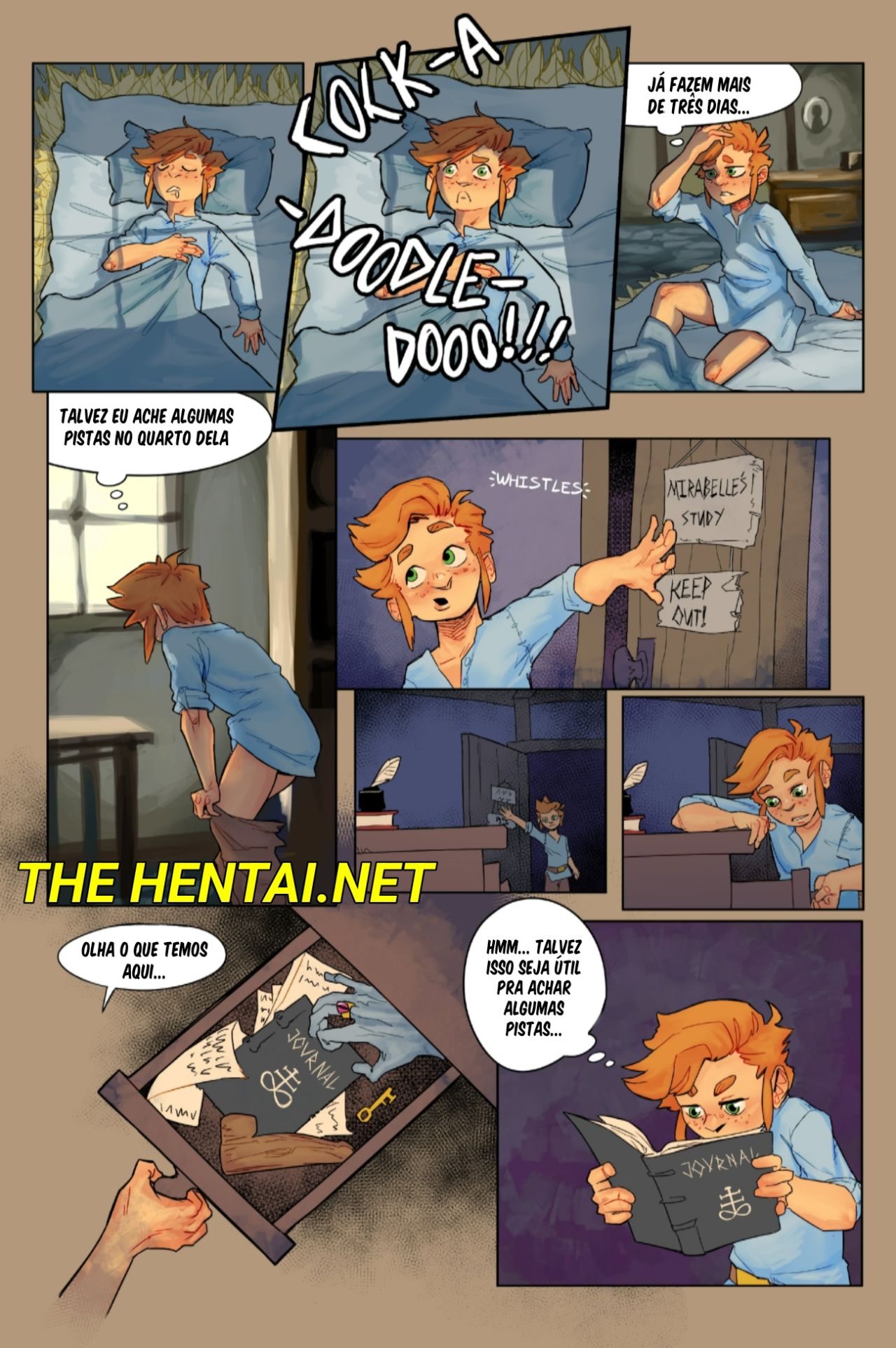  A Boy and His Familiar part 1 Hentai pt-br 10