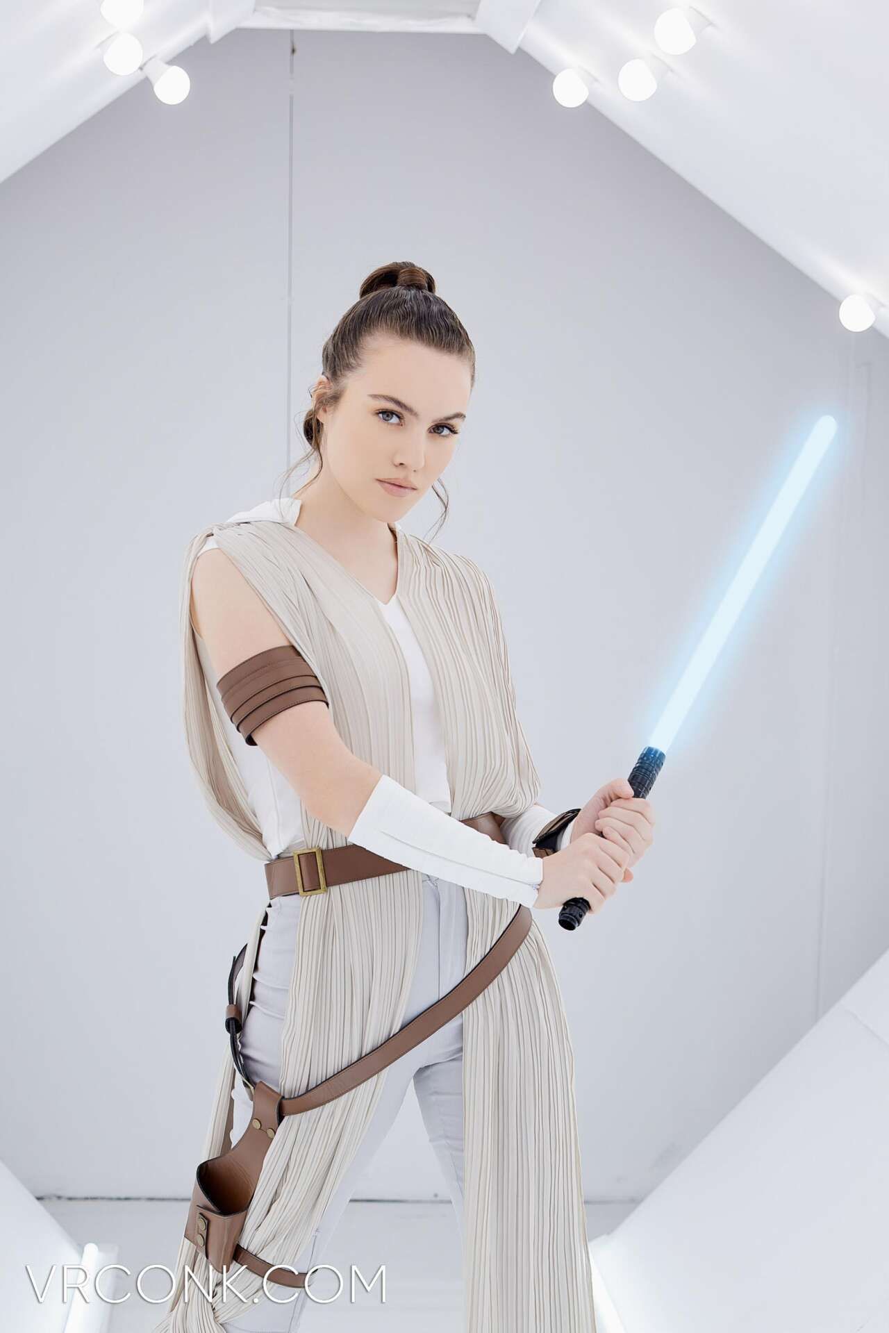 Freya Parker as Rey Skywalker Hentai pt-br 07