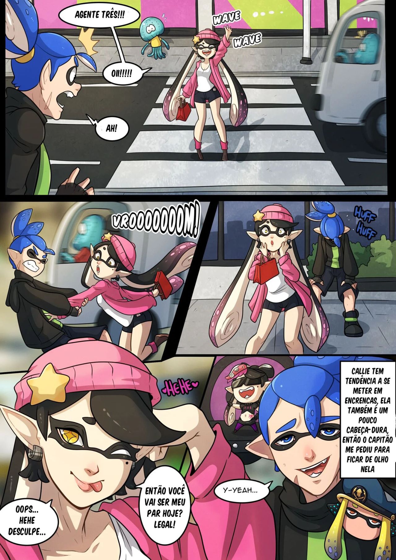 Mission : Callie Hentai pt-br 03