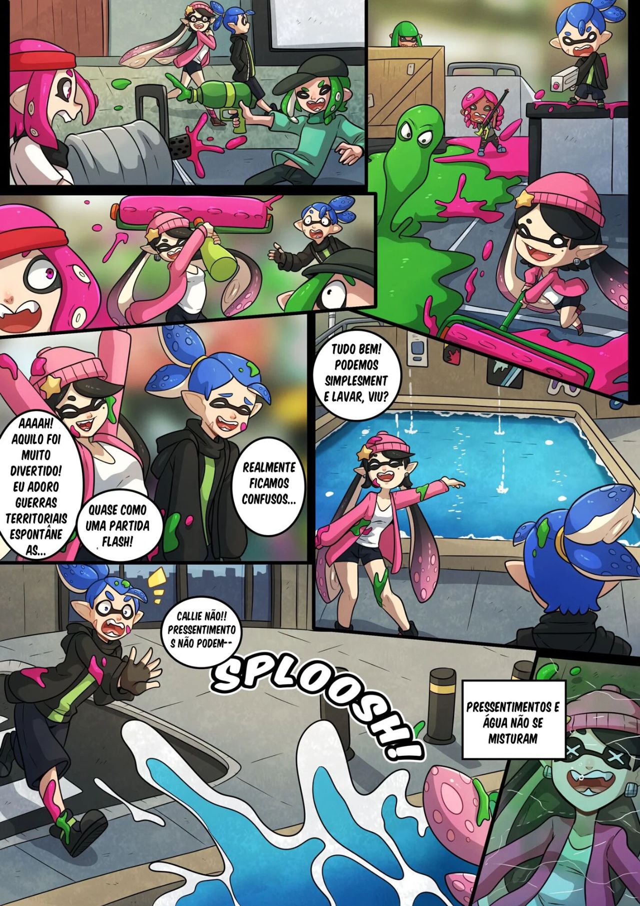 Mission : Callie Hentai pt-br 08