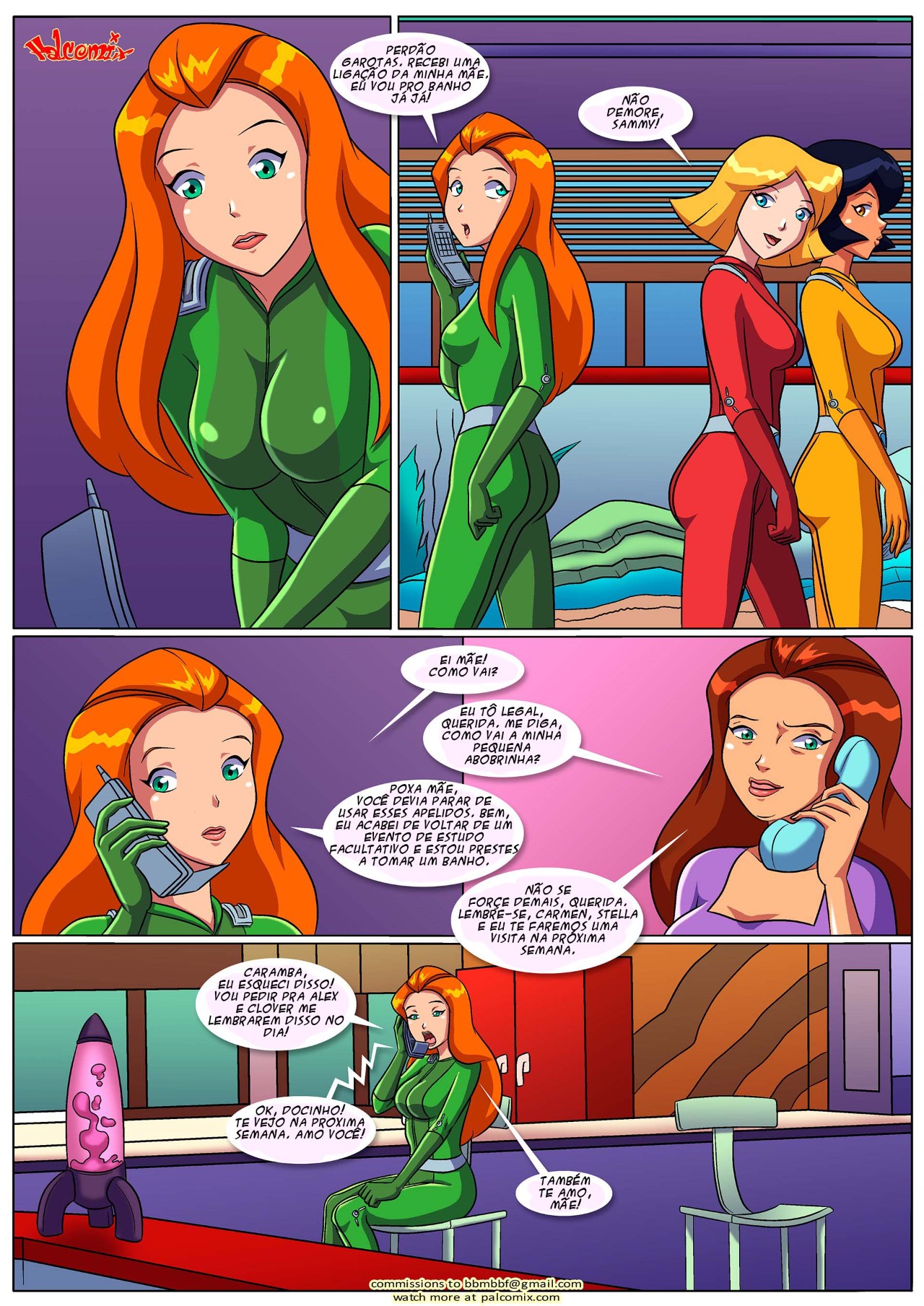 Totally Spies - Totally Together Hentai pt-br 03