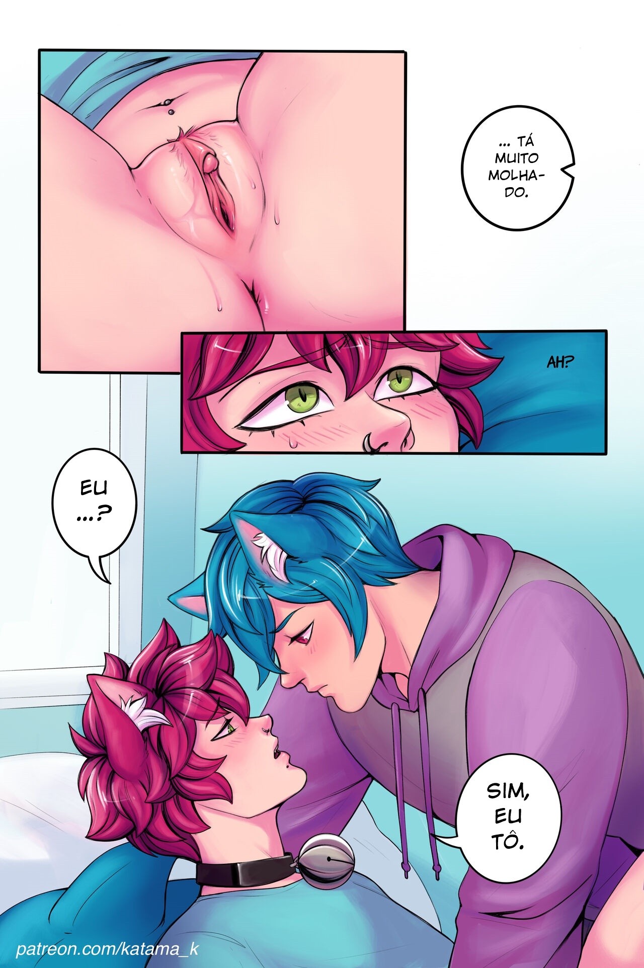 Catboy Roommates Hentai pt-br 17