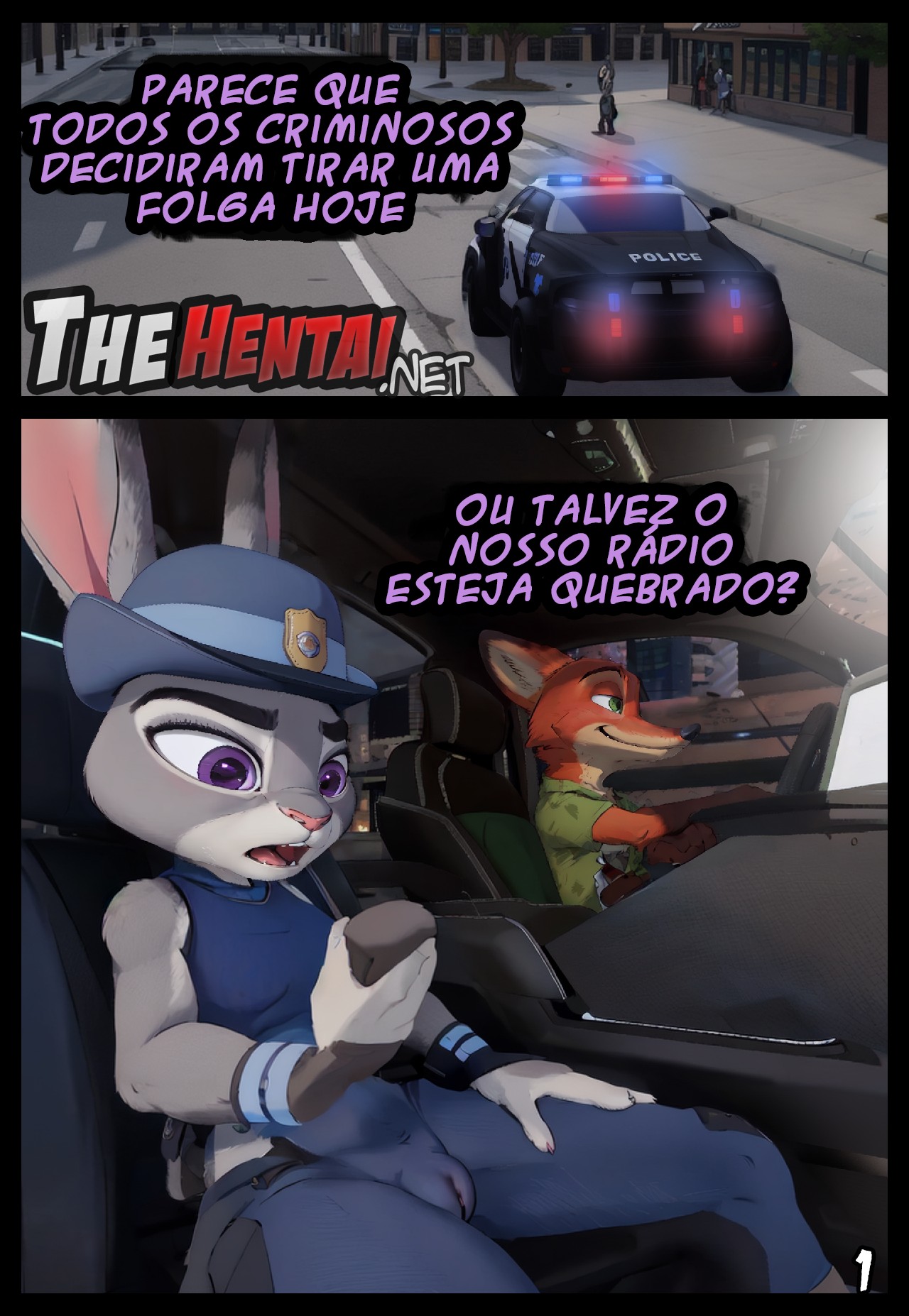 Horny Police Hentai pt-br 01