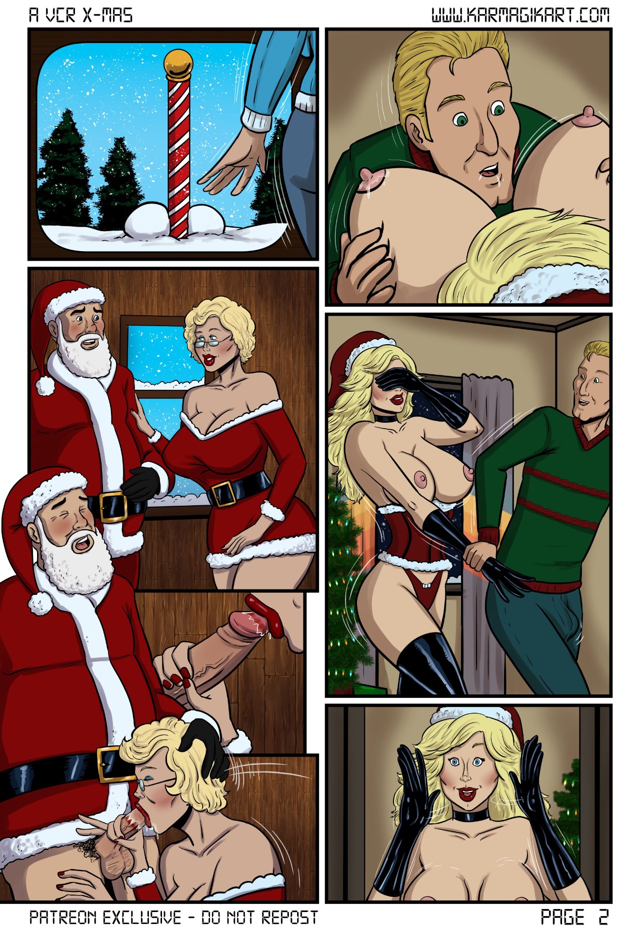 VCR: XMas By Karmagik Hentai pt-br 04