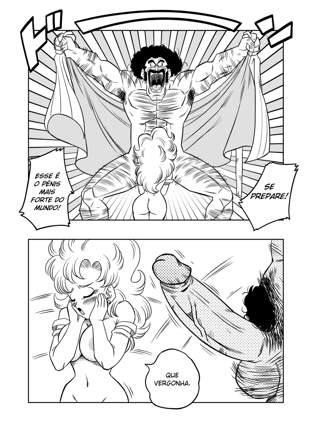 Dagon Ball: Mister Satan’s Secret Training Hentai pt-br 08