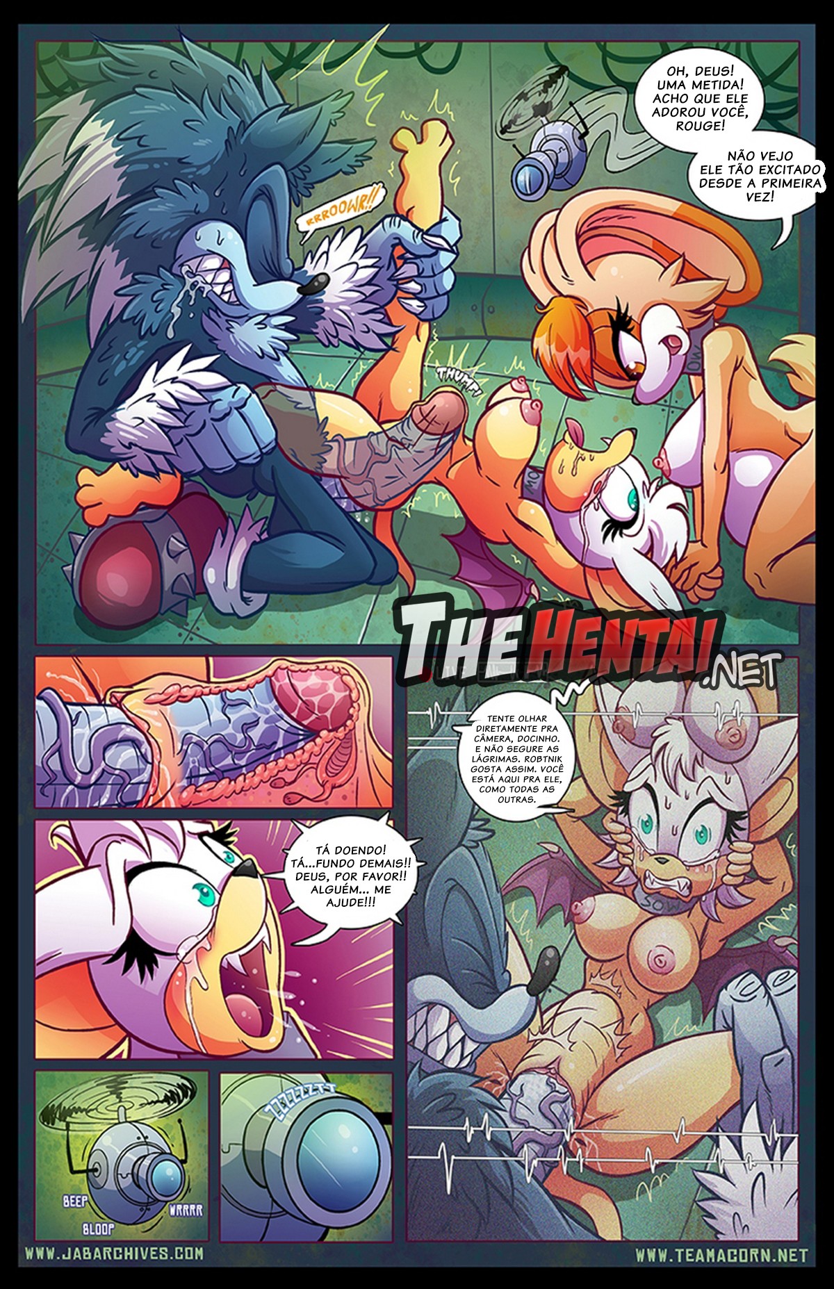 The Bat Who Cried Werehog Hentai pt-br 05