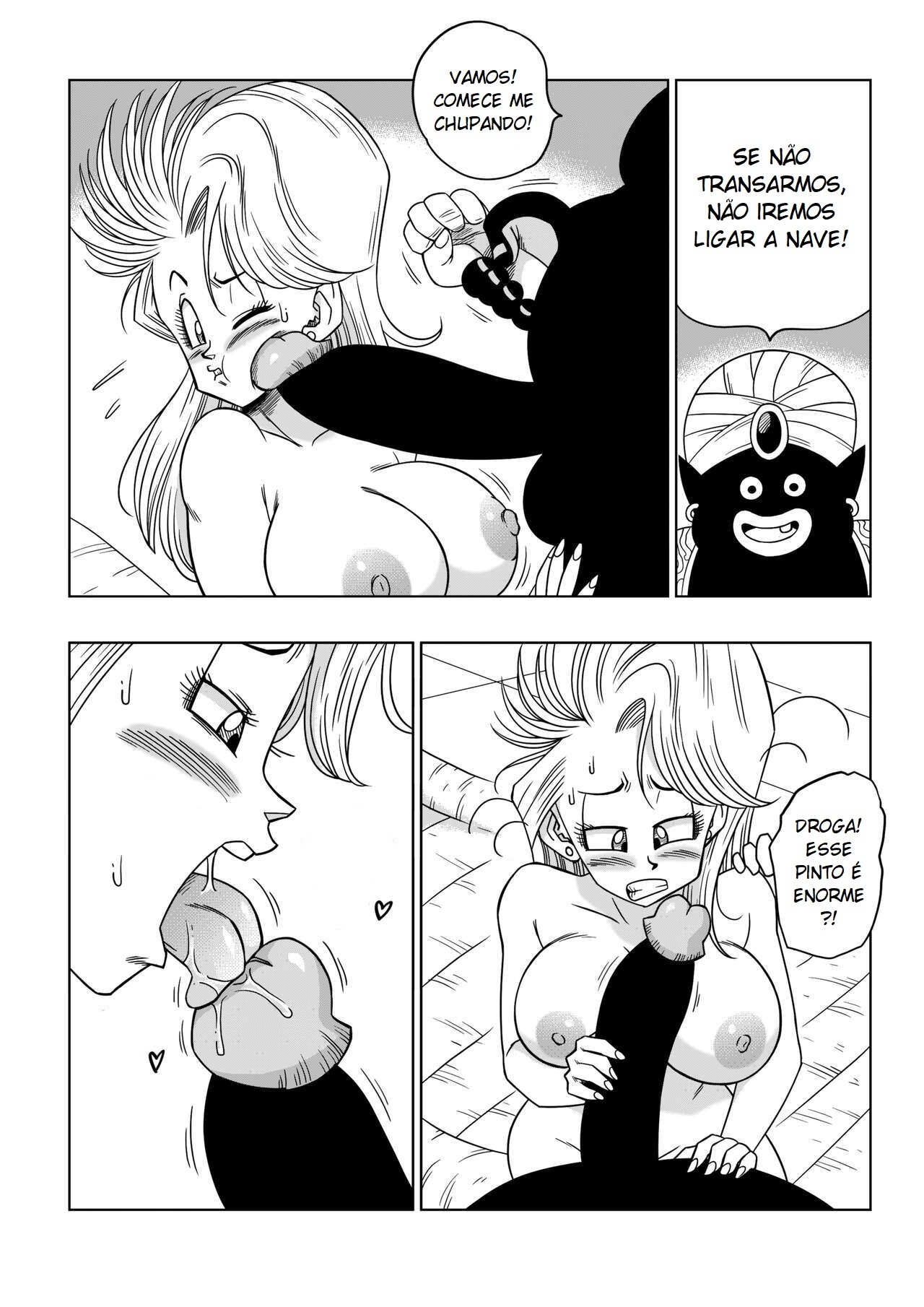 Dagon Ball: Bulma & Mr. Popo Hentai pt-br 09