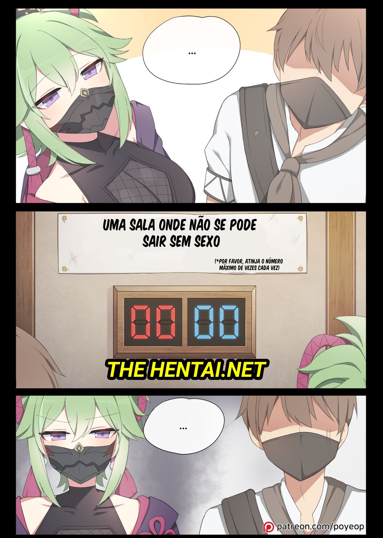 A Room Where You Can't Go Out Without XXX Hentai pt-br 01