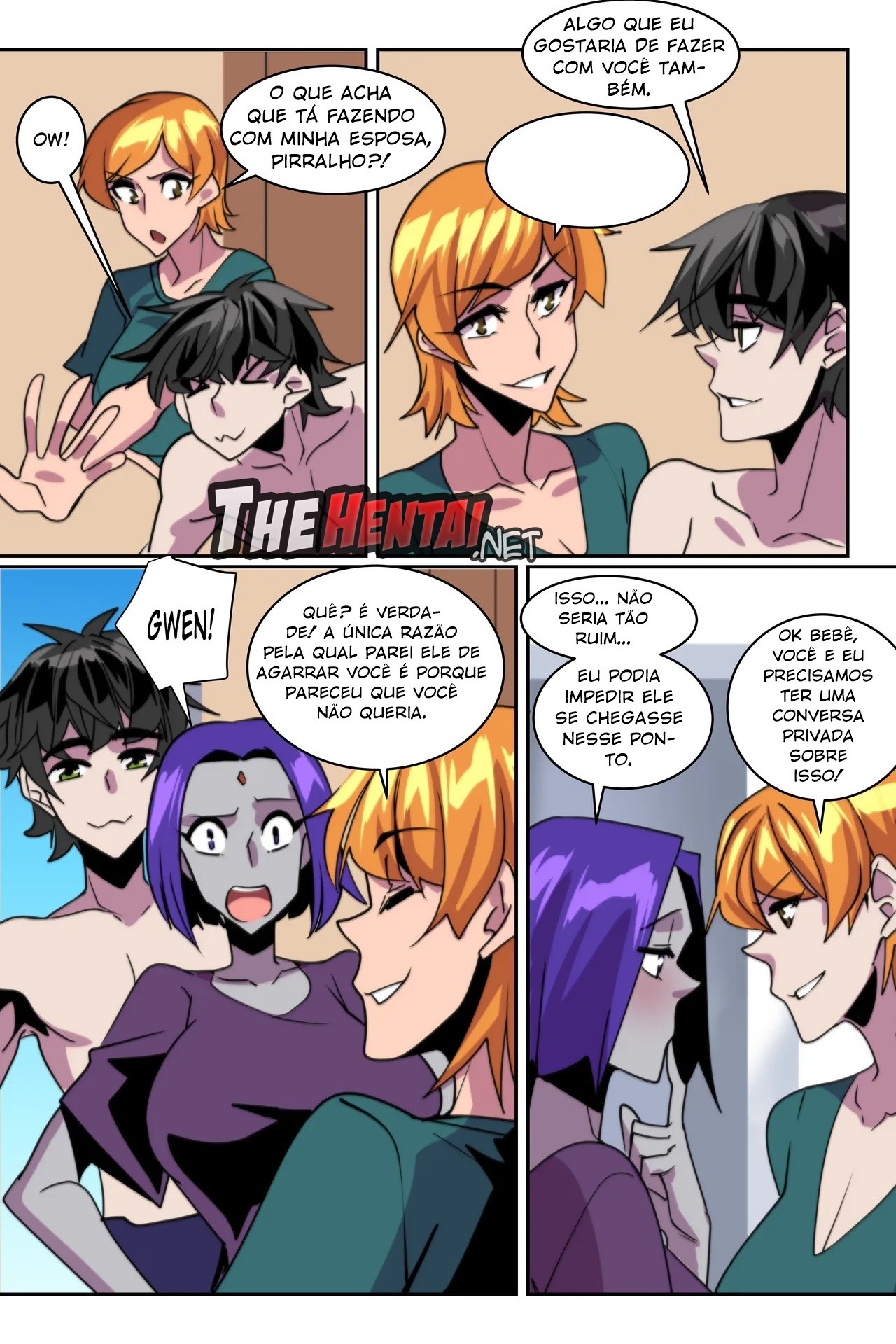 Raven And Gwen's Magical Adventures Part 7 Hentai pt-br 03