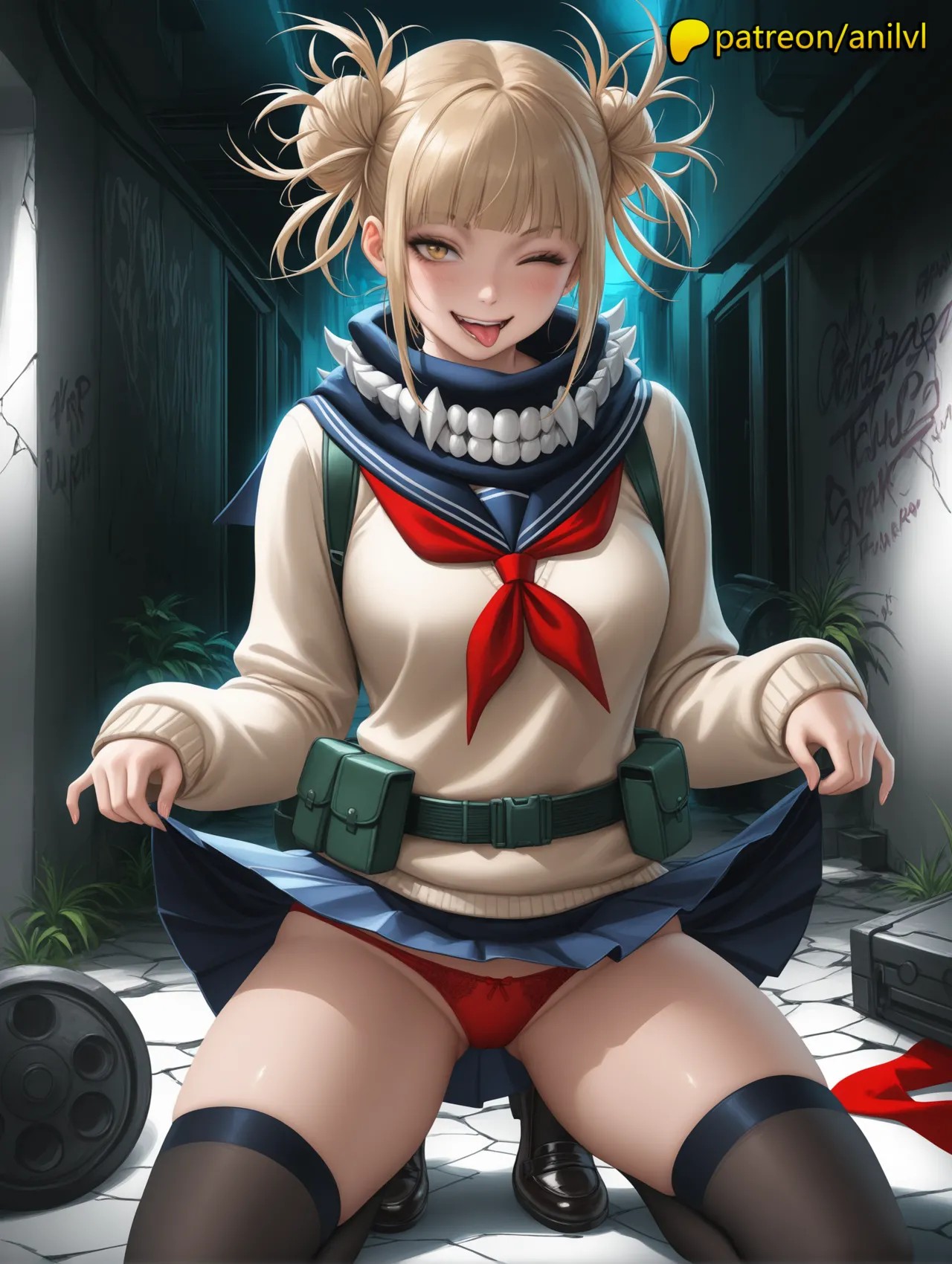 AI Generated: Himiko Toga Hentai pt-br 08