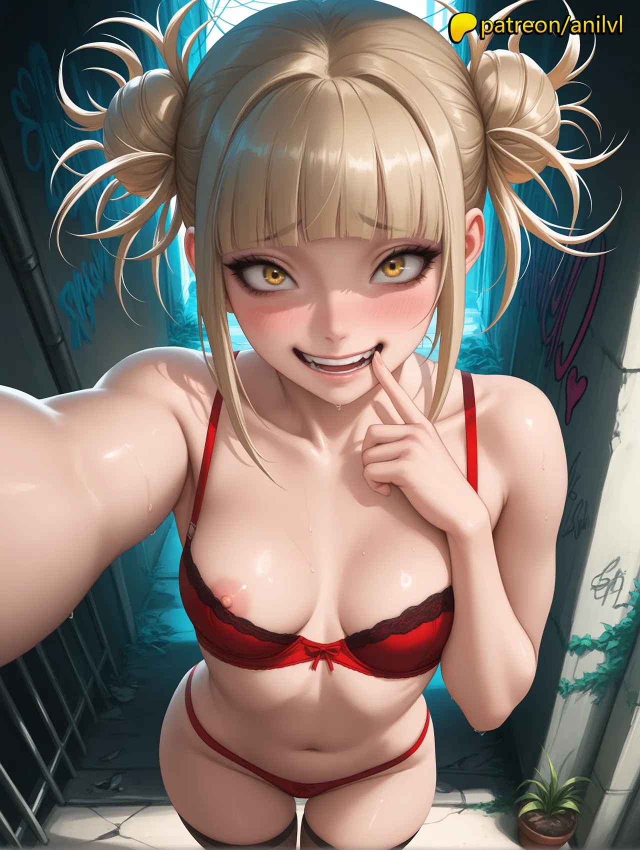 AI Generated: Himiko Toga Hentai pt-br 15