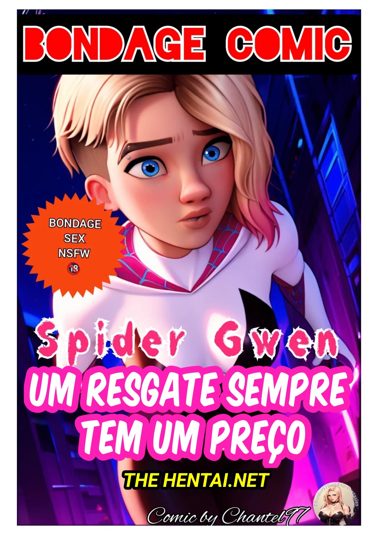 Bondage Comic Spider Gwen: A Rescue Always Has a Price Hentai pt-br 01