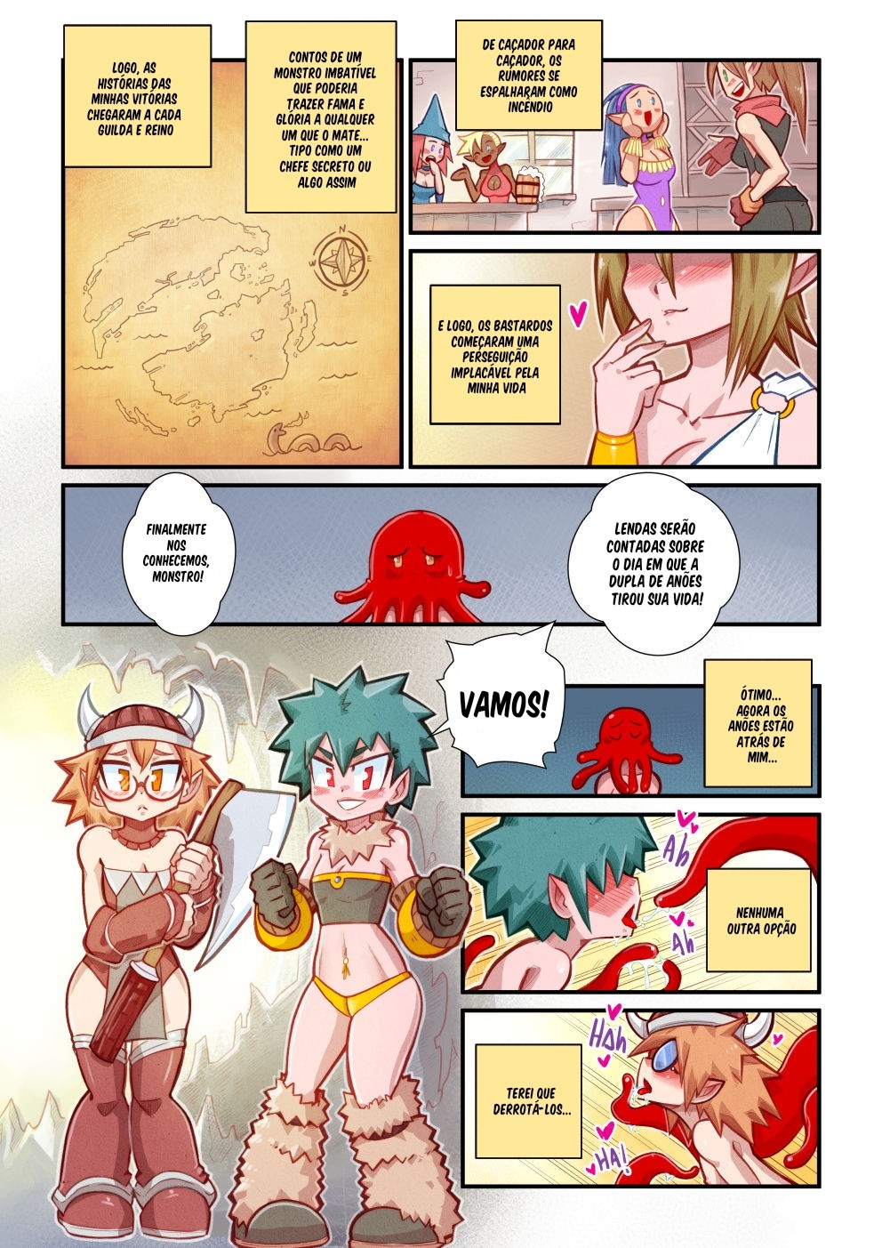 Life as a Tentacle Monster In Another World Hentai pt-br 10