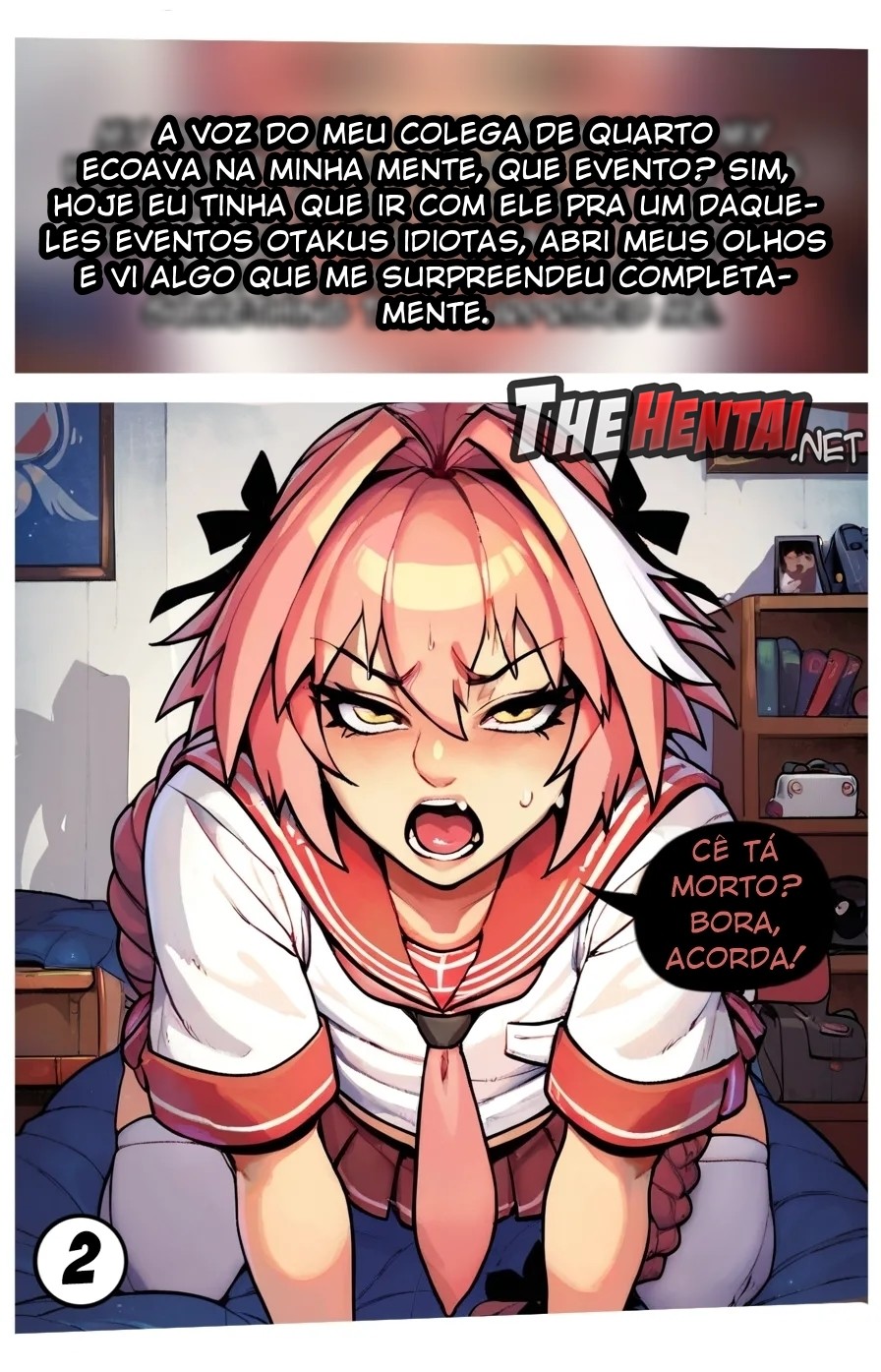 My Roommate Is a Trap Cosplayer Hentai pt-br 03