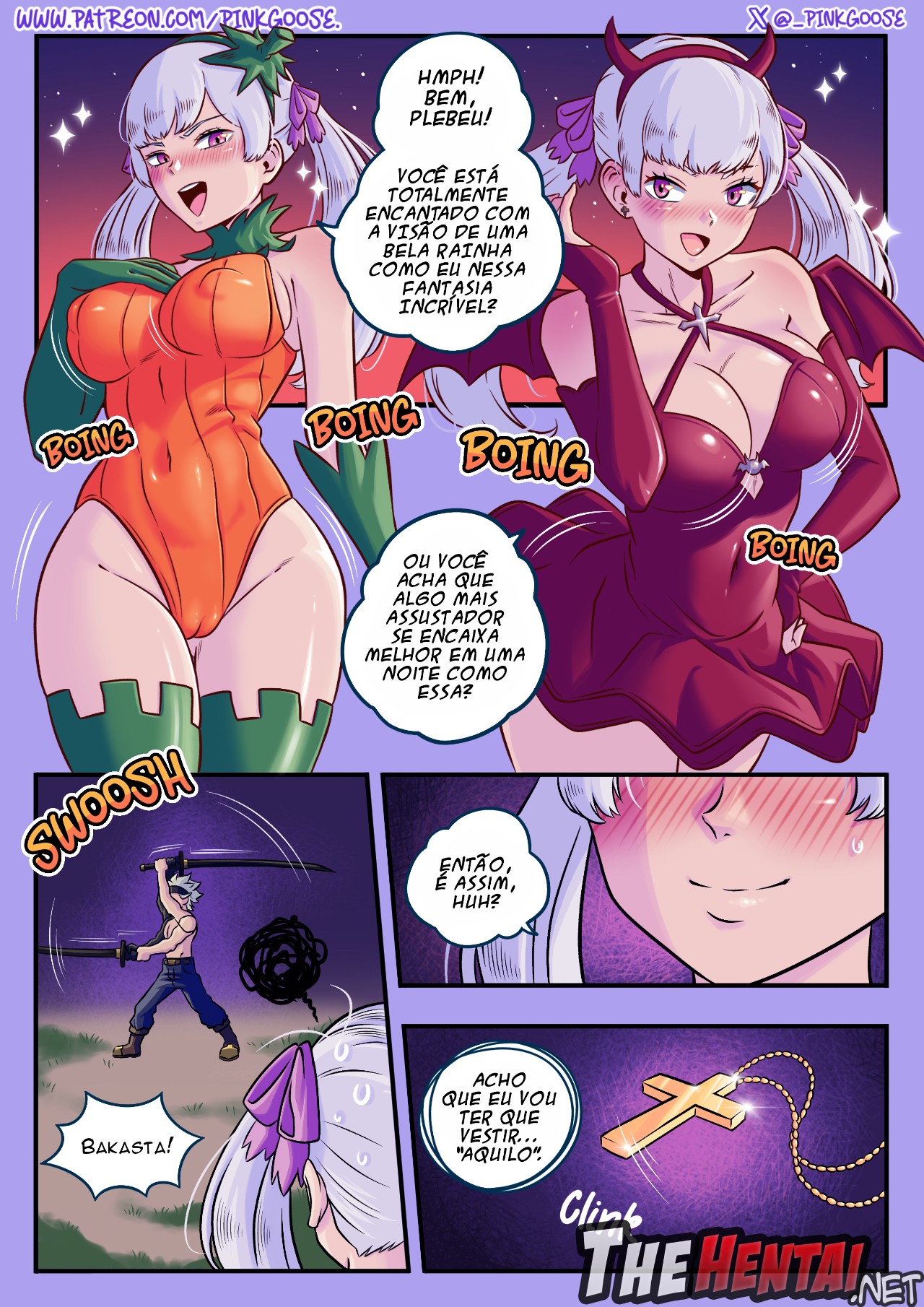 Noelle x Asta x Nero Comic Hentai pt-br 01