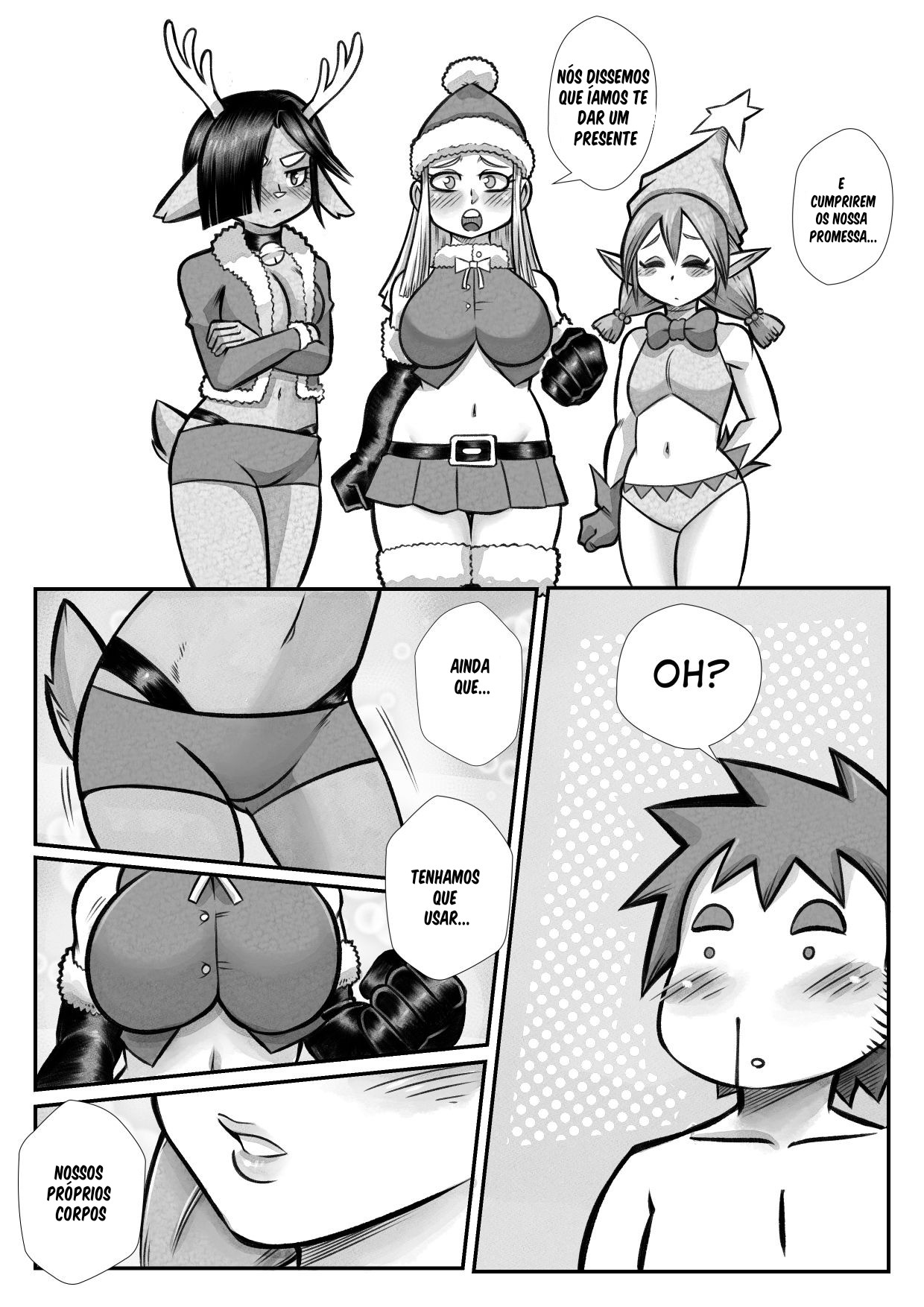 The Christmas Three Hentai pt-br 14