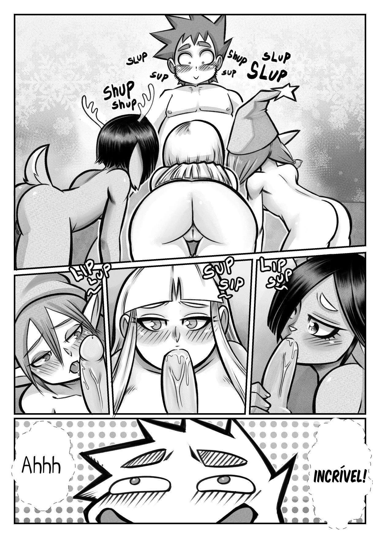 The Christmas Three Hentai pt-br 16