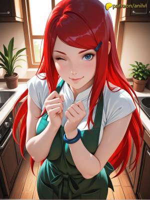 AI Generated: Kushina Uzumaki