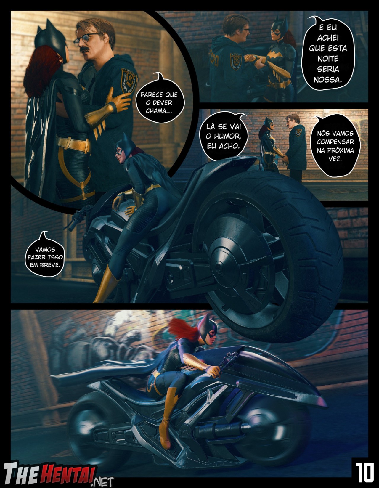 Batgirl: Under The Cowl Hentai pt-br 10