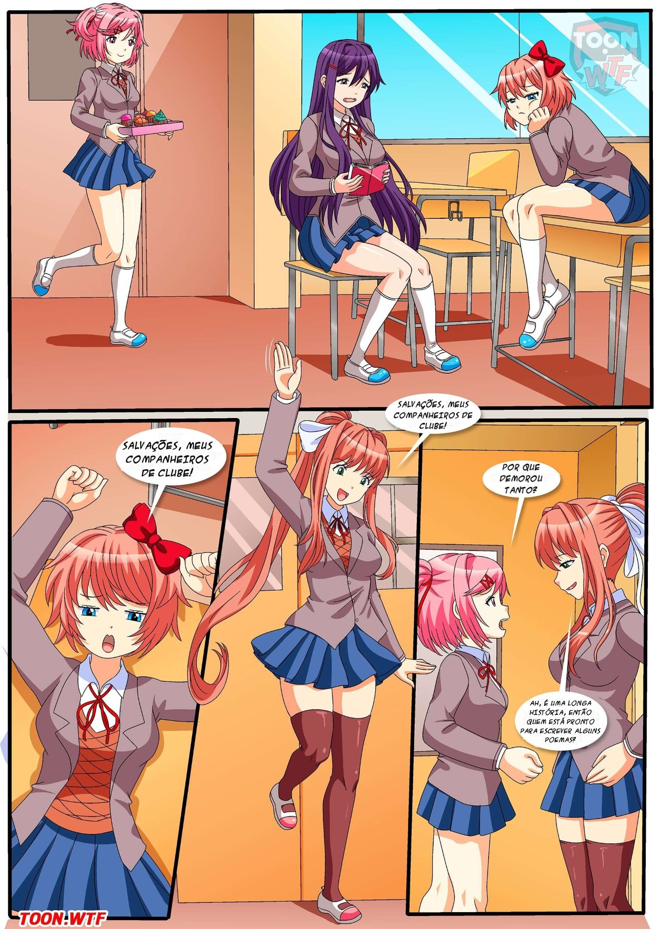 Doki Doki Literature Club Hentai pt-br 02