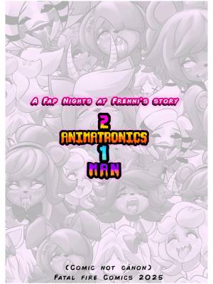 Fap Nights At Frennis Part 5 "2 Animatronics 11 Man"  Hentai pt-br 01