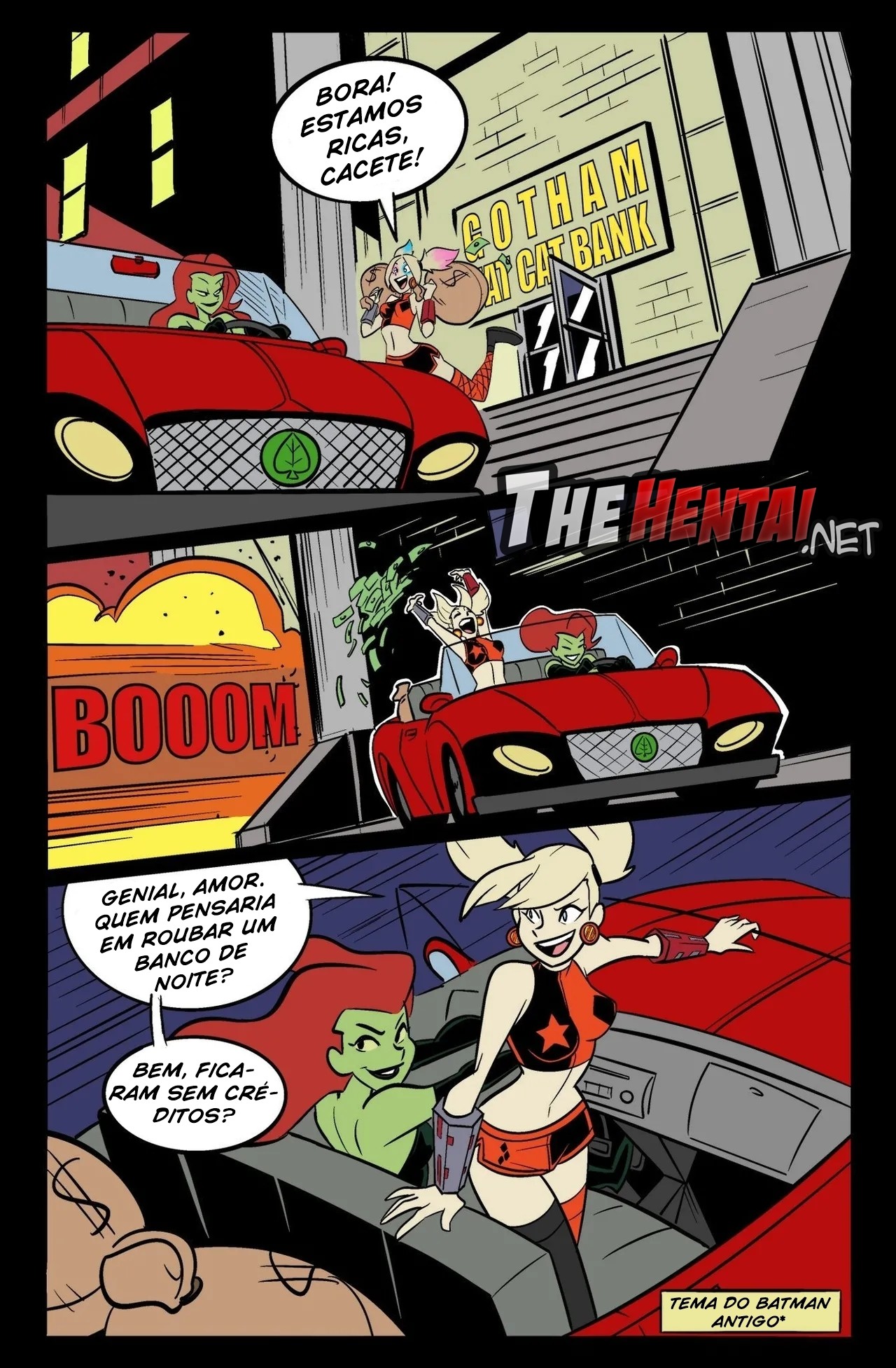 Harley/Ivy: Getaway Hentai pt-br 01