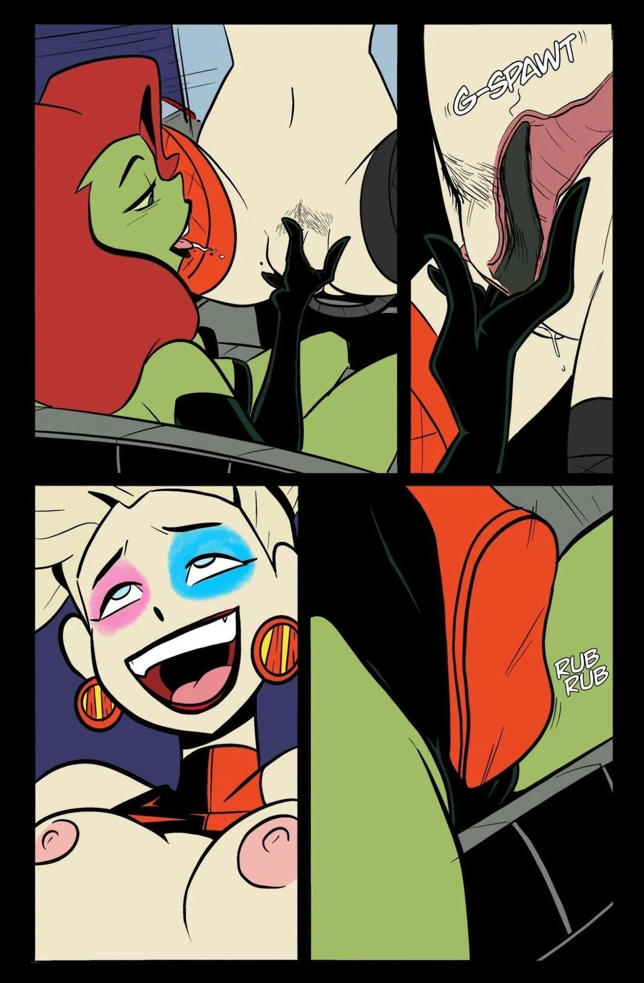 Harley/Ivy: Getaway Hentai pt-br 06