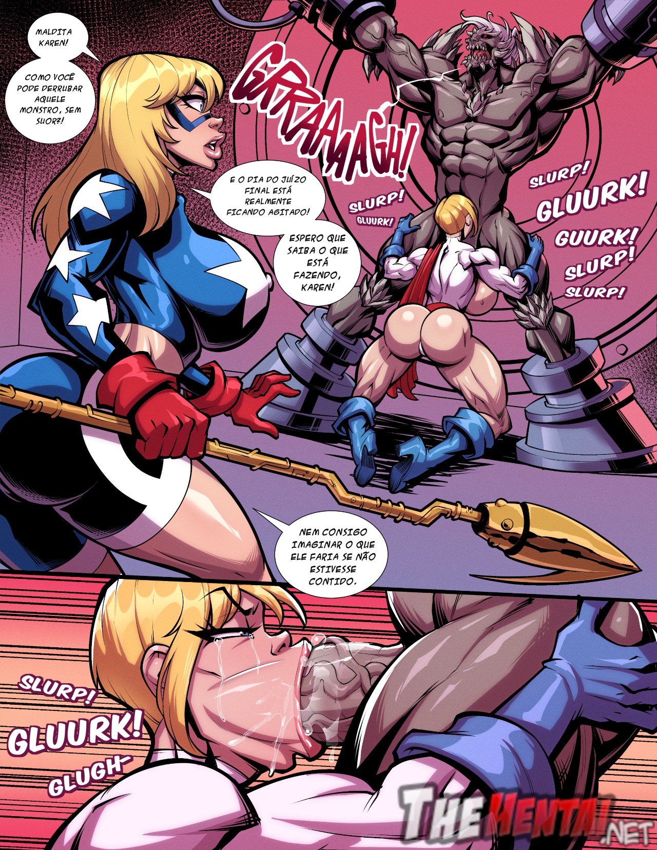 Powergirl In: Thank God It's Doomsday Hentai pt-br 07