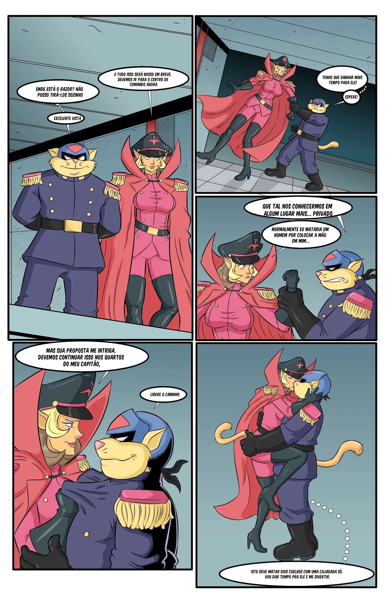 SWAT Kats: Domination Hentai pt-br 02