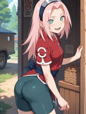 AI Generated: Sakura Genin Hentai pt-br 03