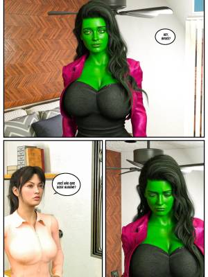 Hulk: Bustier Part 3 Hentai pt-br 14