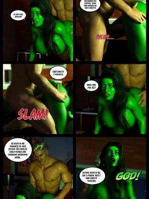 Hulk: Bustier Part 3 Hentai pt-br 15