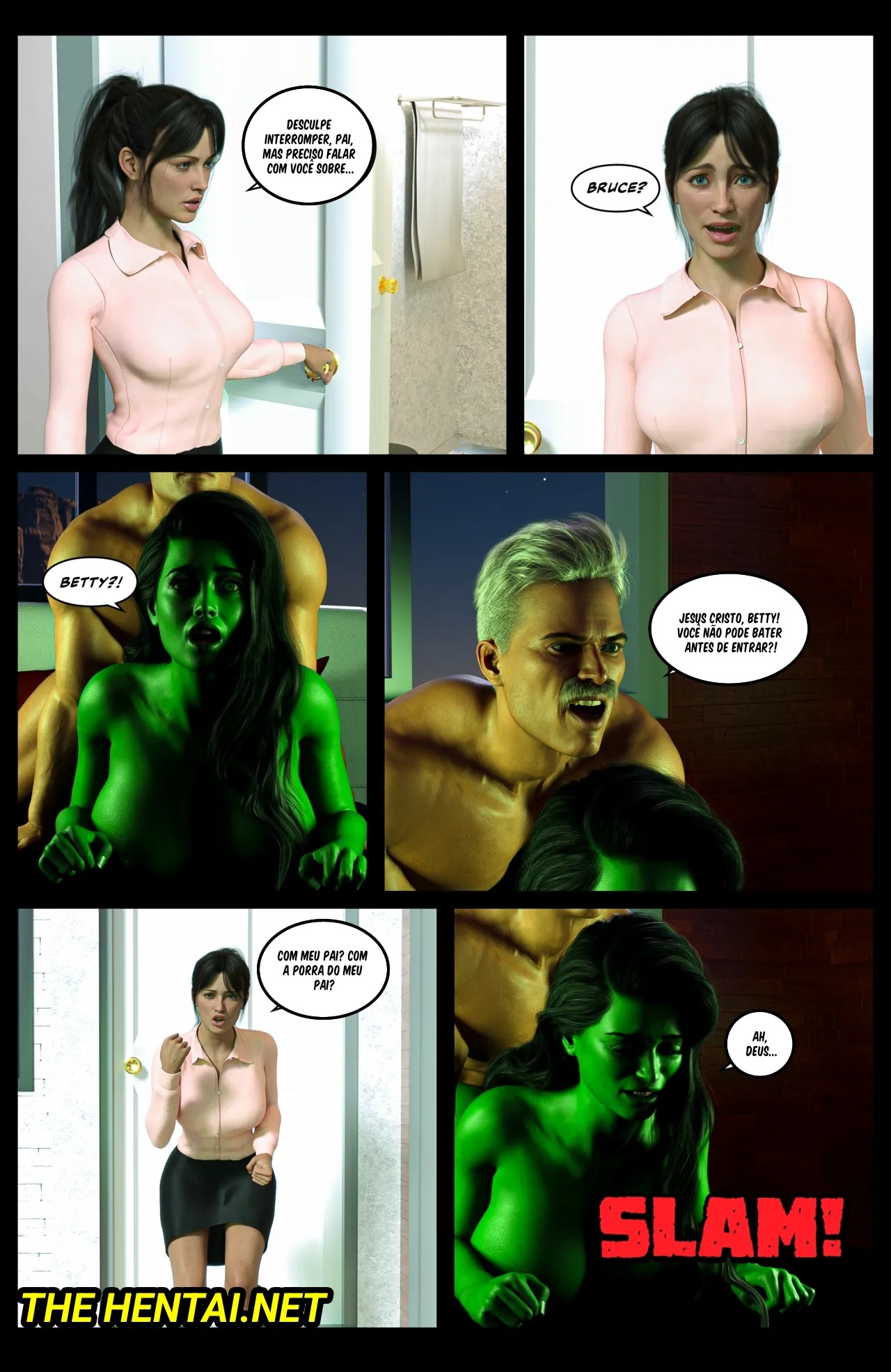 Hulk: Bustier Part 3 Hentai pt-br 18