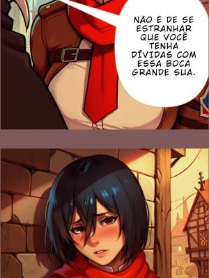 Mikasa Debauched Life Hentai pt-br 08