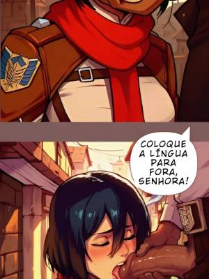 Mikasa Debauched Life Hentai pt-br 09