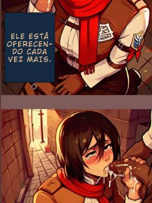 Mikasa Debauched Life Hentai pt-br 14