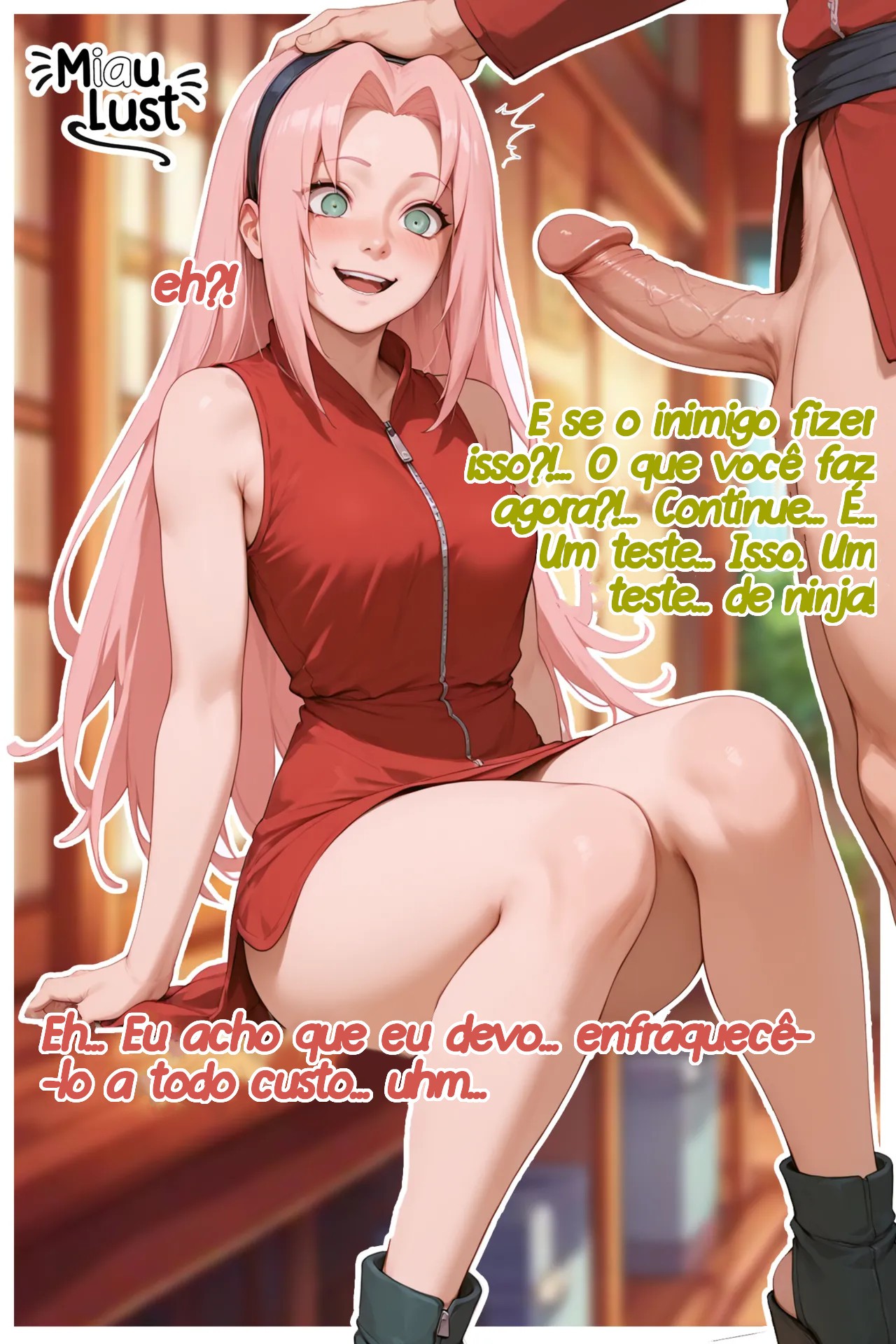 Sakura In The Hokage Way Hentai pt-br 06